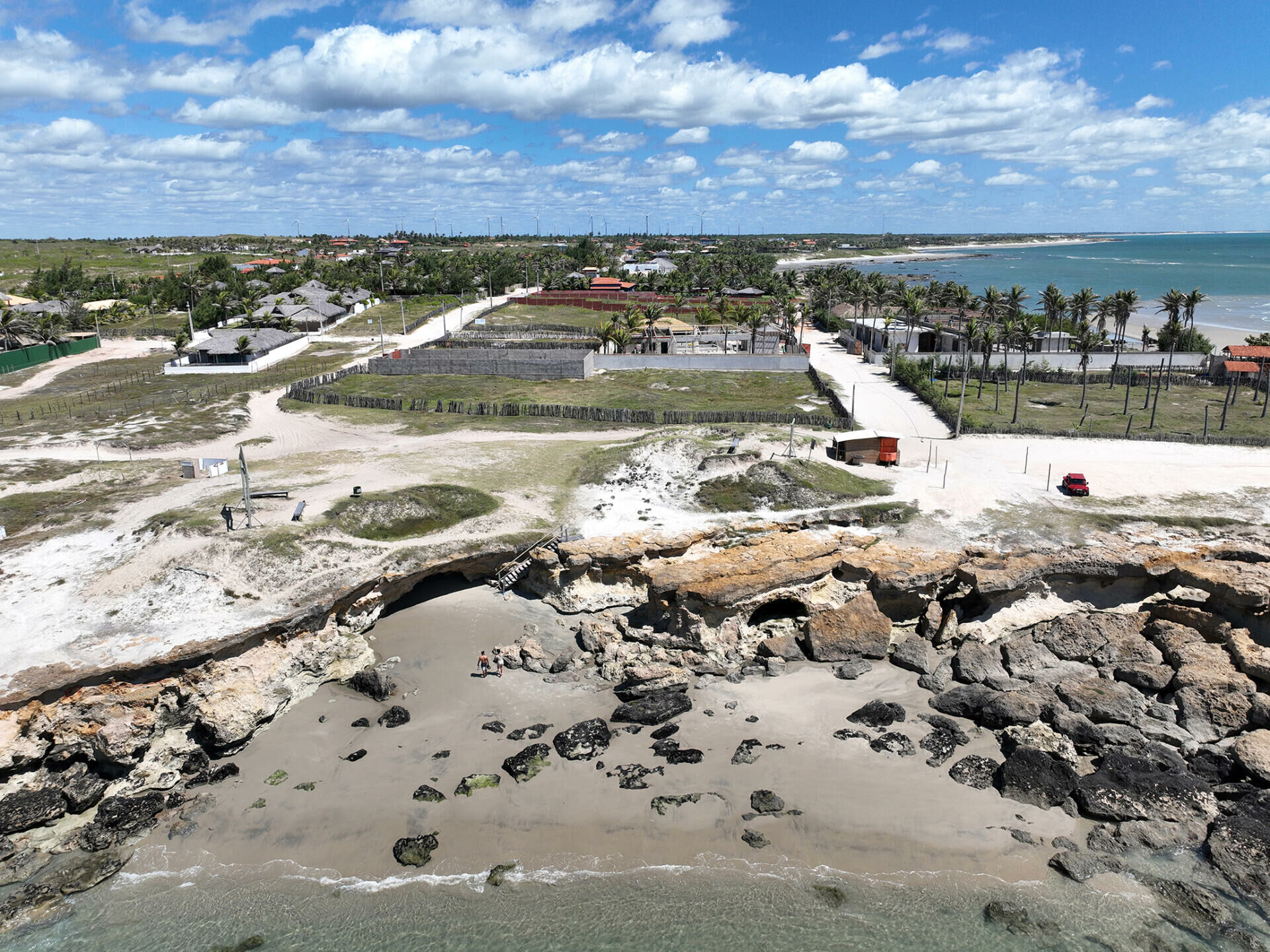 Imagem de Terreno com vista panorâmica frente mar, próximo ao mirante de Pontal do Maceió